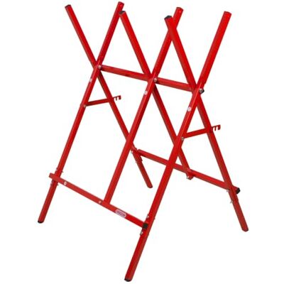 Oregon Caballete de Acero para Cortar Madera, Plegable y Ajustable Capacidad para Troncos de Hasta 27 cm Oregon Caballete de Acero para Cortar Madera, Plegable y Ajustable Capacidad para Troncos de Hasta 27 cm