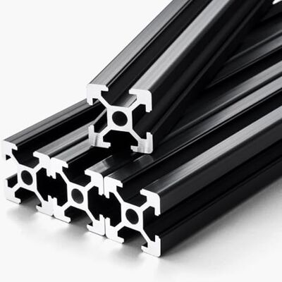 VEVOR 4 Piezas Perfiles de Extrusión de Aluminio 2020 con Ranura en T de 1200 mm, Riel Lineal Anodizado de Alta Resistencia para Impresora 3D, Máquina CNC (DIY), Grabado Láser, Color Negro VEVOR 4 Piezas Perfiles de Extrusión de Aluminio 2020 con Ranura en T de 1200 mm, Riel Lineal Anodizado de Alta Resistencia para Impresora 3D, Máquina CNC (DIY), Grabado Láser, Color Negro