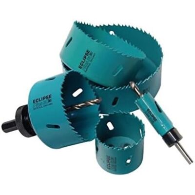 ECLIPSE Professional Tools PLUS 30 Sierra de corona bimetálica de acero de alta velocidad de 89 mm de diámetro ECLIPSE Professional Tools PLUS 30 Sierra de corona bimetálica de acero de alta velocidad de 89 mm de diámetro