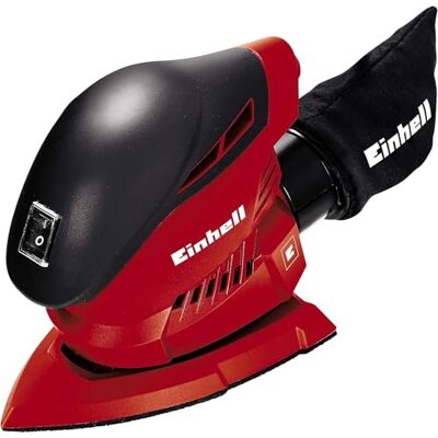 Einhell Multilijadora TH-OS 1016. 100 W, 24.000 1/min de velocidad de oscilación, agarre suave, bolsa de filtro, extracción de polvo, incluye 1 pieza de papel de lija Einhell Multilijadora TH-OS 1016. 100 W, 24.000 1/min de velocidad de oscilación, agarre suave, bolsa de filtro, extracción de polvo, incluye 1 pieza de papel de lija