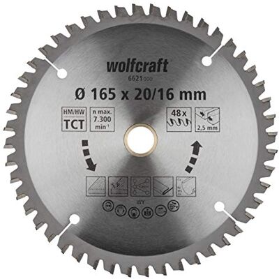 wolfcraft Disco de sierra circular de mano CV, serie lila nueva I I Cortes finos y limpios wolfcraft Disco de sierra circular de mano CV, serie lila nueva I I Cortes finos y limpios