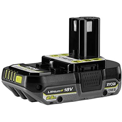 Ryobi RB1825C 18V One+ Lithium+ 2.5Ah Batería compacta Ryobi RB1825C 18V One+ Lithium+ 2.5Ah Batería compacta