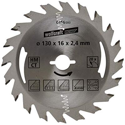 wolfcraft Disco de sierra circular de mano CT, serie plata I I Cortes fáciles, rápidos wolfcraft Disco de sierra circular de mano CT, serie plata I I Cortes fáciles, rápidos