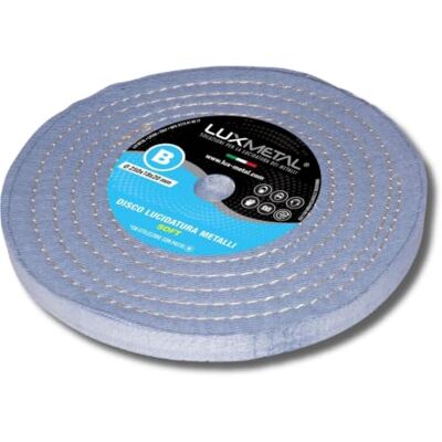 Lux Metal Disco de Pulido Soft 250 mm de Fieltro-Algodón para Pulir a Espejo Metales, Aluminio, Acero Inoxidable. Adecuado para Discos de Pulido, Pulidoras, Ruedas de Esmerilado, Muelas,Plexiglás. Lux Metal Disco de Pulido Soft 250 mm de Fieltro-Algodón para Pulir a Espejo Metales, Aluminio, Acero Inoxidable. Adecuado para Discos de Pulido, Pulidoras, Ruedas de Esmerilado, Muelas,Plexiglás.
