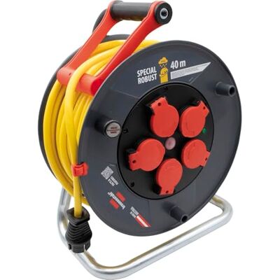 BRENNENSTUHL Carrete de cable, 300 piezas, con Bremaxx 3G2.5, longitud 40 m, IP44 BRENNENSTUHL Carrete de cable, 300 piezas, con Bremaxx 3G2.5, longitud 40 m, IP44