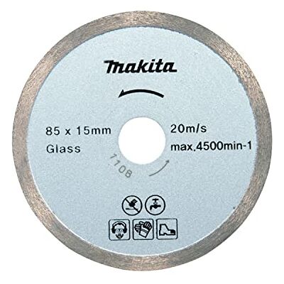 Makita DISCO DIAMANTE 85X15MM PARA VIDRIO Makita DISCO DIAMANTE 85X15MM PARA VIDRIO
