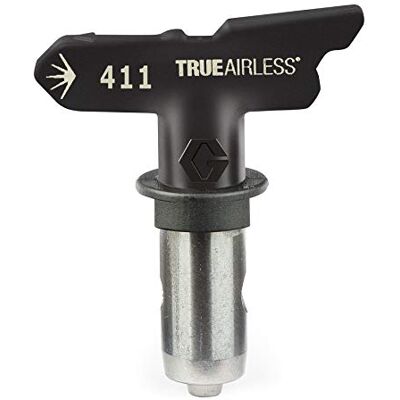 Graco TrueAirless 411 Boquilla de pulverización, Negro, Plateado Graco TrueAirless 411 Boquilla de pulverización, Negro, Plateado