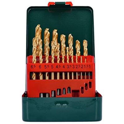 Metabo Juego de brocas en espiral para metal Metabo Juego de brocas en espiral para metal