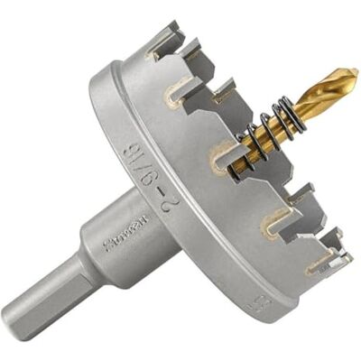 Starrett SM065 Corona con dientes de meta duro para chapas de metal, 65 mm Starrett SM065 Corona con dientes de meta duro para chapas de metal, 65 mm