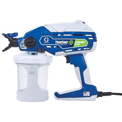 Graco Magnum de TrueCoat 360 Variable Speed, pulverizador de Pintura airless con Cable portátil, Modelo UE, Uso doméstico, pequeños proyectos Decorativos (presión máxima 138 Bar) Graco Magnum de TrueCoat 360 Variable Speed, pulverizador de Pintura airless con Cable portátil, Modelo UE, Uso doméstico, pequeños proyectos Decorativos (presión máxima 138 Bar)