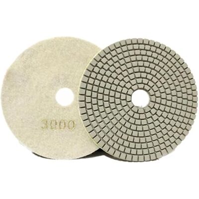 ZSjing Discos de Pulido de Diamante Flexibles de 7 Pulgadas y 180 mm for Uso en seco/húmedo, for Granito, mármol y Lijado. ZSjing Discos de Pulido de Diamante Flexibles de 7 Pulgadas y 180 mm for Uso en seco/húmedo, for Granito, mármol y Lijado.
