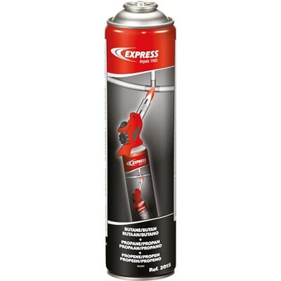 EXPRESS Cartucho Gas 326 g Propeno (36%) + Butano + Propano para Referencias 343, 351 y 525 Herramienta para Soldadura Kit de Soldadura Accesorios de Soldadura Repuesto Soldadura EXPRESS Cartucho Gas 326 g Propeno (36%) + Butano + Propano para Referencias 343, 351 y 525 Herramienta para Soldadura Kit de Soldadura Accesorios de Soldadura Repuesto Soldadura