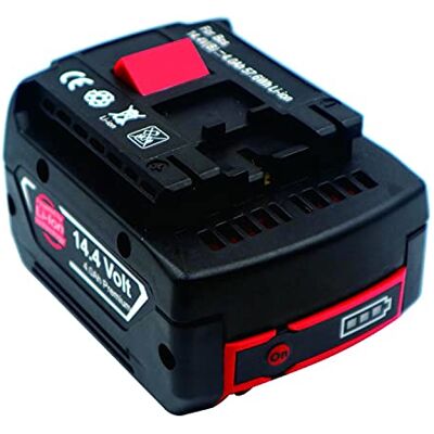 EMBRACESUN Paquete de batería Recargable 3000mAH BOS14.4B Li-Ion 14.4V de Repuesto para batería Bosh 14.4V 2607336150 2607336224 2607 336234 EMBRACESUN Paquete de batería Recargable 3000mAH BOS14.4B Li-Ion 14.4V de Repuesto para batería Bosh 14.4V 2607336150 2607336224 2607 336234