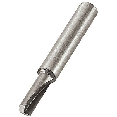 Trend CraftPro Broca de corte recto de una flauta, vástago de 1/4 pulgadas, diámetro de corte de 4,8 mm y longitud de corte de 11,1 mm, punta de carburo de tungsteno, Trend CraftPro Broca de corte recto de una flauta, vástago de 1/4 pulgadas, diámetro de corte de 4,8 mm y longitud de corte de 11,1 mm, punta de carburo de tungsteno,