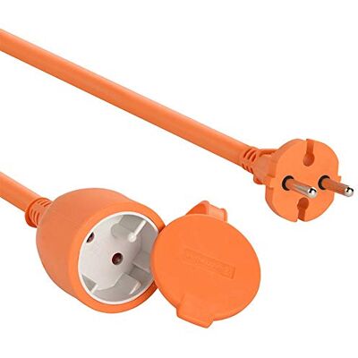 Electraline HO5 VV-F 2X1.5mm² Naranja 25m - Extensión Electraline HO5 VV-F 2X1.5mm² Naranja 25m - Extensión