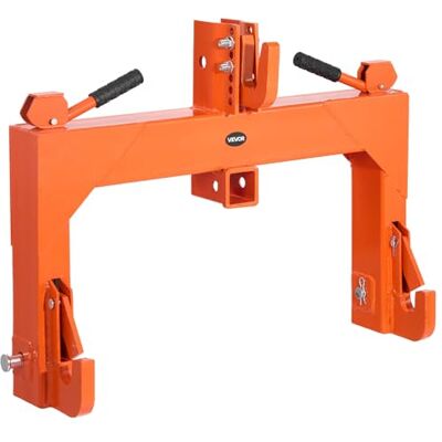 VEVOR Enganche Rápido de 3 Puntos para Tractores de 770×210×605 mm, Carga 1367 kg, 5 Niveles de Ajuste, Aluminio Reforzado, Adaptador de 3 Puntos para Tractores de Categoría 1 y 2, Equipos Agrícolas VEVOR Enganche Rápido de 3 Puntos para Tractores de 770×210×605 mm, Carga 1367 kg, 5 Niveles de Ajuste, Aluminio Reforzado, Adaptador de 3 Puntos para Tractores de Categoría 1 y 2, Equipos Agrícolas