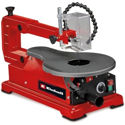 Einhell Sierra de marquetería TC-SS 406 E (120 W, 50 mm de altura de corte, mesa inclinable 47°, velocidad variable, dispositivo de soplado, incl. 2 hojas de sierra) Einhell Sierra de marquetería TC-SS 406 E (120 W, 50 mm de altura de corte, mesa inclinable 47°, velocidad variable, dispositivo de soplado, incl. 2 hojas de sierra)