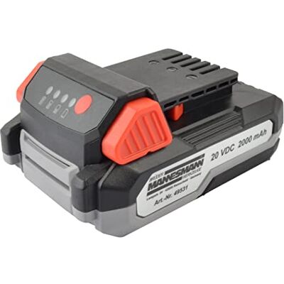 Mannesmann Brüder Werkzeuge Replacement Battery, 20 V, Grey Mannesmann Brüder Werkzeuge Replacement Battery, 20 V, Grey