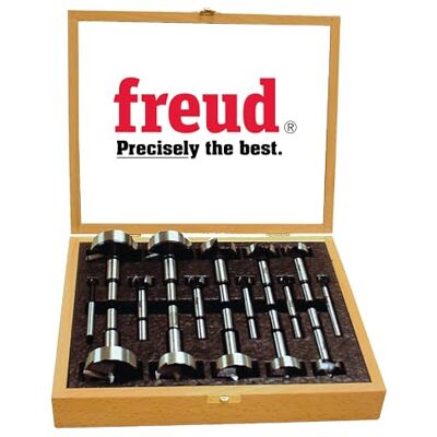 FREUD Precision Shear™ Juego de brocas Forstner (16 piezas) FREUD Precision Shear™ Juego de brocas Forstner (16 piezas)