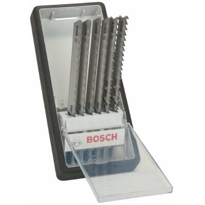 Bosch Professional 2 607 010 573 Juego de 6 hojas de sierra de calar Robust Line Metal Profile, vástago en T T 318 AF; T 318 BF; T 345 XF P (pack de 2; 2; 2) Bosch Professional 2 607 010 573 Juego de 6 hojas de sierra de calar Robust Line Metal Profile, vástago en T T 318 AF; T 318 BF; T 345 XF P (pack de 2; 2; 2)