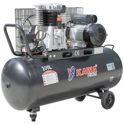Kawapower - Compresor 2200W 200L - 8 bar - Air Compressor Kawapower - Compresor 2200W 200L - 8 bar - Air Compressor
