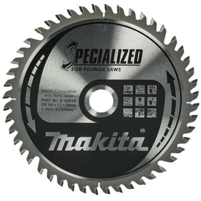 Makita Disco HM 165/20/48D Incisión Makita Disco HM 165/20/48D Incisión
