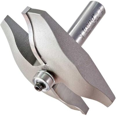 Trend - 18/84x1/2tc Guided Ogee Panel Raiser - 85,7mm dia Trend - 18/84x1/2tc Guided Ogee Panel Raiser - 85,7mm dia