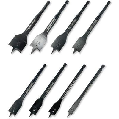 Eclipse FWDB8PS - Juego de 8 brocas para madera Eclipse FWDB8PS - Juego de 8 brocas para madera