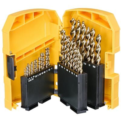 DeWalt Set de Brocas para Metal EXTREME 2 HSS-G, 29 piezas, DeWalt Set de Brocas para Metal EXTREME 2 HSS-G, 29 piezas,