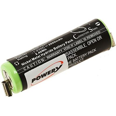 Powery Batería para máquina cortapelo, máquina de Cortar el Pelo Moser ChroMini 1591B (Solo para Ref. de batería de batería 1852-7531) Powery Batería para máquina cortapelo, máquina de Cortar el Pelo Moser ChroMini 1591B (Solo para Ref. de batería de batería 1852-7531)