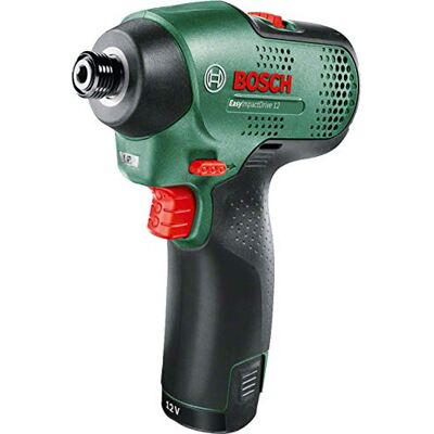 Bosch atornillador de impacto a batería EasyImpactDrive 12 (sin batería, 12 V, en caja de cartón) Bosch atornillador de impacto a batería EasyImpactDrive 12 (sin batería, 12 V, en caja de cartón)
