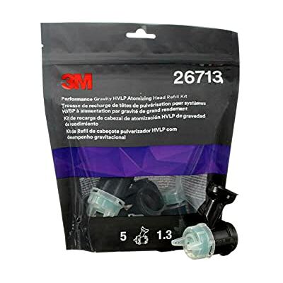 3M Kit de recarga de boquillas HVLP de gravedad de alto rendimiento, , para uso con vasos PPS 2.0 para pistola de alto rendimiento, paquete de 5, Verde, 1,m, Gravity 3M Kit de recarga de boquillas HVLP de gravedad de alto rendimiento, , para uso con vasos PPS 2.0 para pistola de alto rendimiento, paquete de 5, Verde, 1,m, Gravity