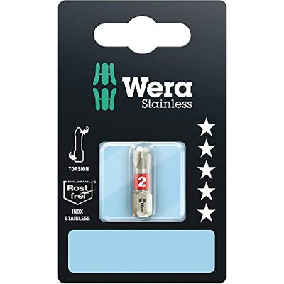 Wera 05073611001 Puntas, 2 x 25 mm Wera 05073611001 Puntas, 2 x 25 mm