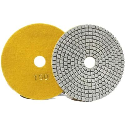 ZSjing Discos de Pulido de Diamante Flexibles de 7 Pulgadas y 180 mm for Uso en seco/húmedo, for Granito, mármol y Lijado. ZSjing Discos de Pulido de Diamante Flexibles de 7 Pulgadas y 180 mm for Uso en seco/húmedo, for Granito, mármol y Lijado.