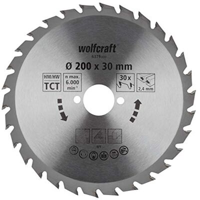 wolfcraft Disco de sierra circular de mano CT, serie verde I I Cortes semigruesos y rápidos wolfcraft Disco de sierra circular de mano CT, serie verde I I Cortes semigruesos y rápidos