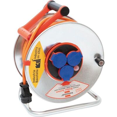 BRENNENSTUHL Carrete de cables, Garant SK 290+Bretec 3G1.5, longitud 25 m, IP44 BRENNENSTUHL Carrete de cables, Garant SK 290+Bretec 3G1.5, longitud 25 m, IP44