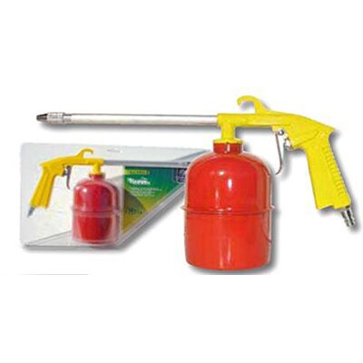 Cevik Accesorio De Neumatica Pistola de petrolear 750 cc. Presión de trabajo:4-7 Bar. Máxima: 10 Bar. Entrada de aire: 1/4". 150 lt./min. Cevik Accesorio De Neumatica Pistola de petrolear 750 cc. Presión de trabajo:4-7 Bar. Máxima: 10 Bar. Entrada de aire: 1/4". 150 lt./min.