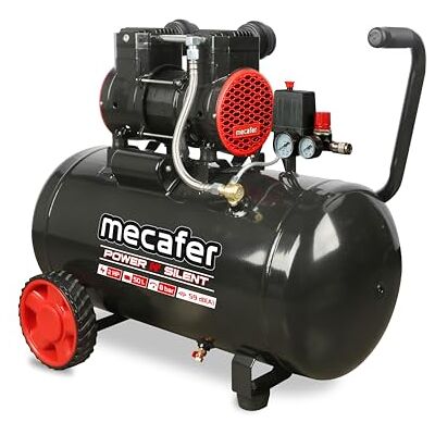 Mecafer Power N Silent Compresor (8 bar, 50 L, 2 unidades) Mecafer Power N Silent Compresor (8 bar, 50 L, 2 unidades)