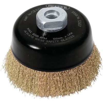 Draper - 52637 - Azul - 100mm x M14 - Wire cup brush Draper - 52637 - Azul - 100mm x M14 - Wire cup brush