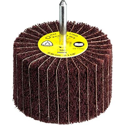 Klingspor Cepillo mil Hojas de Láminas Pequeñas, NCS 600, 100 Grano, Medio Índice de Finura, 32 m/s Velocidad Máxima, 7600 rpm, 80 mm x 50 mm x 6 mm, Marrón Rojizo Klingspor Cepillo mil Hojas de Láminas Pequeñas, NCS 600, 100 Grano, Medio Índice de Finura, 32 m/s Velocidad Máxima, 7600 rpm, 80 mm x 50 mm x 6 mm, Marrón Rojizo