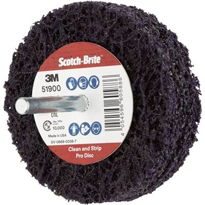 Scotch-Brite 3M Clean and Strip XT Pro, Disco , 150 mm x 13 mm x 8 mm, S XCRS, 1 por paquete Scotch-Brite 3M Clean and Strip XT Pro, Disco , 150 mm x 13 mm x 8 mm, S XCRS, 1 por paquete