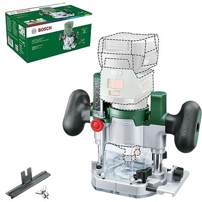 Bosch Fresadora a batería Base de inmersión para fresadora Transforma el modelo AdvancedTrimRouter 18V-8 de fresadora de cantos a fresadora por inmersión Bosch Fresadora a batería Base de inmersión para fresadora Transforma el modelo AdvancedTrimRouter 18V-8 de fresadora de cantos a fresadora por inmersión