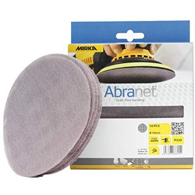 Discos de malla MIRKA Abranet Ø 150 mm P320 Discos de malla MIRKA Abranet Ø 150 mm P320