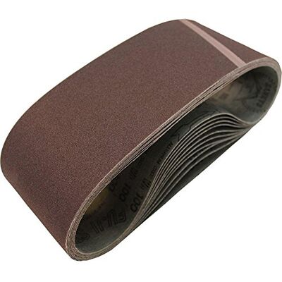 Makita 742322 – 9 cm x cm cinturón de lija, 80 Grit (10/PK) Makita 742322 – 9 cm x cm cinturón de lija, 80 Grit (10/PK)