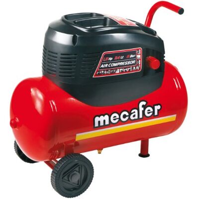 Mecafer Compresor de aire (1100 vatios) color Rojo Mecafer Compresor de aire (1100 vatios) color Rojo