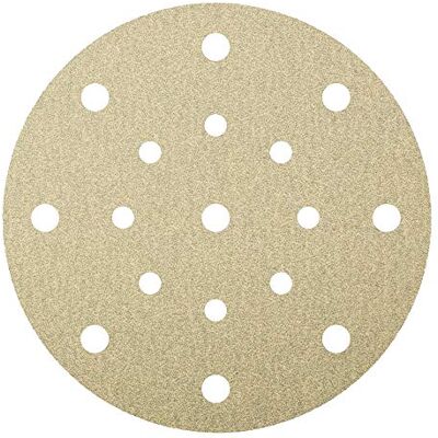 Klingspor Discos con Soporte de Papel con Sujeción Velcro, PS 33 BK, 400 Grano, 150 mm Diámetro, GL S51 Forma de Perforación Klingspor Discos con Soporte de Papel con Sujeción Velcro, PS 33 BK, 400 Grano, 150 mm Diámetro, GL S51 Forma de Perforación