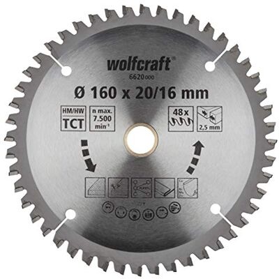 wolfcraft Disco de sierra circular de mano CV, serie lila nueva I I Cortes finos y limpios wolfcraft Disco de sierra circular de mano CV, serie lila nueva I I Cortes finos y limpios