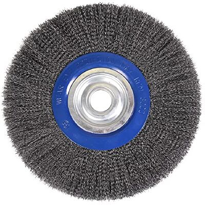 Mercer Abrasives Mercer 183040b alambre ondulado rueda 10 "x 1" para banco/Pedestal molinillos, 0 wattsW, 0 voltsV Mercer Abrasives Mercer 183040b alambre ondulado rueda 10 "x 1" para banco/Pedestal molinillos, 0 wattsW, 0 voltsV