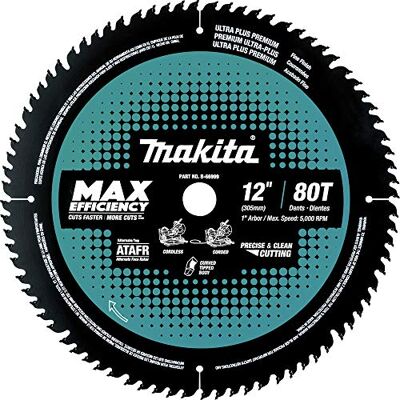 Makita Hoja de sierra ingletadora (punta de carburo, 30,4 cm) Makita Hoja de sierra ingletadora (punta de carburo, 30,4 cm)