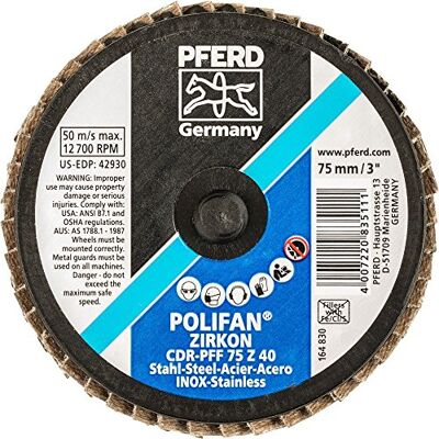 PFERD cd-mini-polifan Disco laminas cdr-pff75 z40 PFERD cd-mini-polifan Disco laminas cdr-pff75 z40